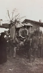Album av första världskriget i Friuli-Venezia Giulia: fotoelektrisk bil, 1916-04-01 (s/v foto)