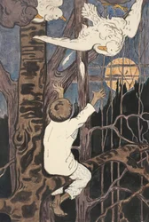 Illustration till The Tale Synko-Philipko, 1890-talet
