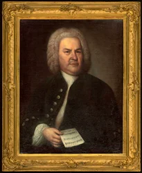 Porträtt av Johann Sebastian Bach