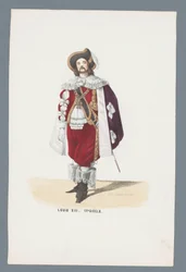 Ludvig XIII. 17e Siècle (titel på objekt)