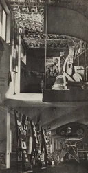 Den sovjetiska paviljongen på den internationella pressutställningen, Köln, 1933.