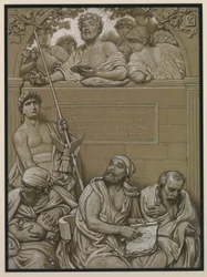 (Illustration till Omar Khayyáms Rubáiyát) Frontespis