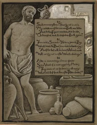 (Illustration till Rubáiyát av Omar Khayyám) Den osmakliga grytan
