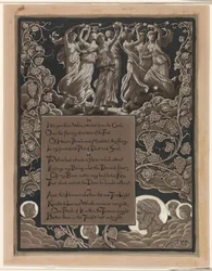 (Illustration för Rubáiyát av Omar Khayyám) Omars horoskop