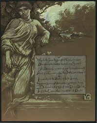 (Illustration till Rubáiyát av Omar Khayyám) Vinrankan