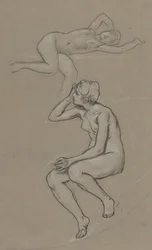 Studier för Figure of Spring