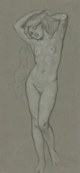 Studie för Venusfigur