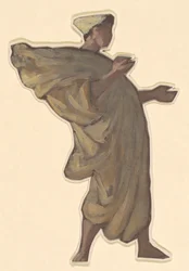 Studie för "Greek Girls Bathing"
