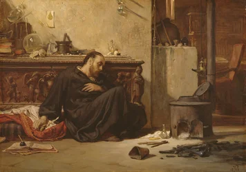 Den döde alkemisten, ca 1868