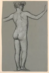 figurstudie för en fontändesign