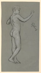 figurstudie för en fontändesign