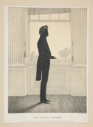 John Caldwell Calhoun, från en uppsättning av 27 porträtt