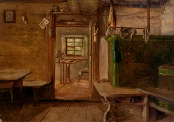 Interiör av ett hus, n.d.