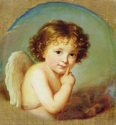 Cupid (olja på duk)