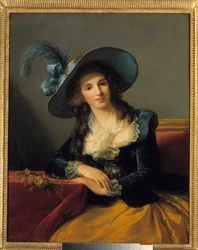 Porträtt av Antoinette Elisabeth Marie d
