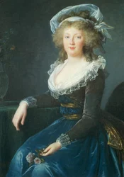 Porträtt av Maria Teresa av Bourbon-Neapel