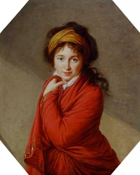 Porträtt av Varvara Nikolayevna Golovina 17661821, född Golitsyna, 1797-1799
