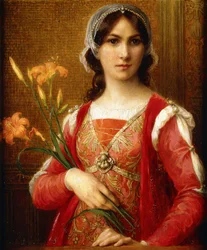 Beatrix Portinari, ca 1913 (olja på duk)