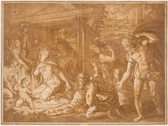 Herdarnas tillbedjan, 1724.