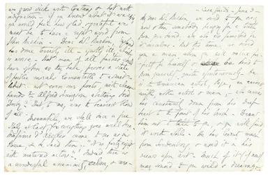 Autografbrev till John Ruskin, Casa Giudi, Florens, 3 juni 1859