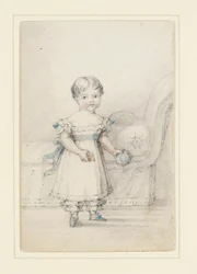 Prinsessan Victoria med en boll, 1822