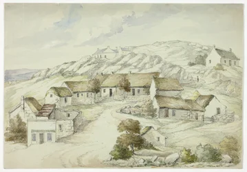 Kilkenny Village från klipporna