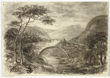 Stenbron i bergen