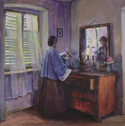 The Closed Shutters (olja på duk)