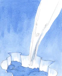 För den syndfrie Kristus var det att komma till en syndig värld som att hoppa ner i en avträdesgrop, 2005