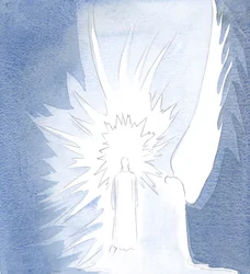 Jesus är inte upprörd över våra dagdrömmar eller distraktioner, 2000 (w/c på papper)