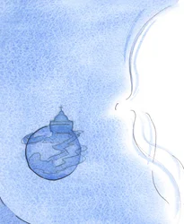 De heliga änglarna är också Guds varelser - rena andar som arbetar för att försvara kyrkan och världen, 2002 (w/c på papper)
