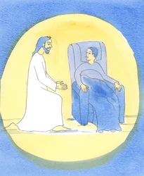 Herren kommer för att vara med oss när vi gör en 