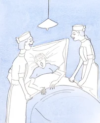 Unika individer, oavsett hur svaga de är, får aldrig behandlas som en olägenhet, eller bara föremål för medlidande, 2004 (w/c på papper)