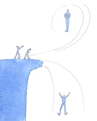 När vi har dött är det för sent att vända oss till Gud, om vi har dött i dödssynd, 2005 (akvarell på papper)