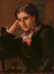Charlotte Perkins Stetson Gilman, före 1880.