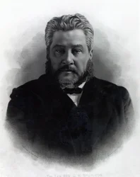 Pastor Charles Haddon Spurgeon, efter ett fotografi av Elliot und Fry
