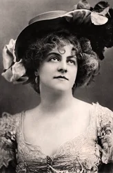 Marie Studholme 1875-1930, engelsk skådespelerska, 1907.