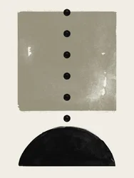 Minimalistiska abstrakta former