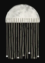 Minimalistisk grå regn