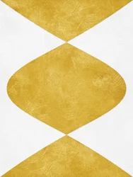 Modernt guld med geometriska mönster
