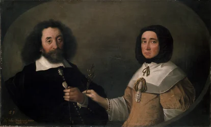 John Tradescant den yngre och Hester, hans andra hustru, 1600-talet