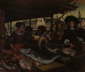 Nieuwe Vismarkt (ny fiskmarknad) i Amsterdam