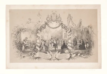Jubileumsblad om truppernas återkomst efter kriget 1848-1850