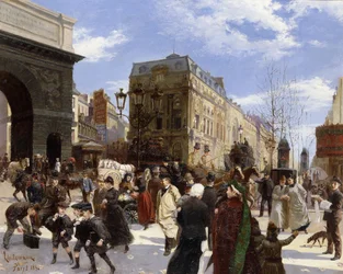 Grands Boulevards, Porte St. Martin, Paris