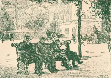 På Victoria Embankment, 1898