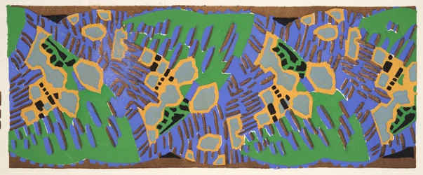 Detalj från skylt 19 från Insectes, pub. 1930-tal (pochoirtryck)