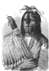 Chef för CREEKS-indianerna, från sydöstra USA.