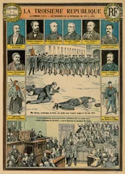 Tredje republiken och dess presidenter från 1871 till 1913 - Kommunen 1871 - Monsignor Darbois, arkevek i Paris, avrättades, sköts med andra gisslan den 28 maj 1871 - sammanträdet den 16 juni 1871 i Deputeradehuset: "Här är befriare av