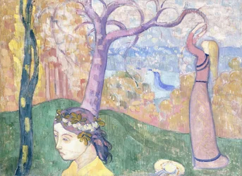 Madeleine i kärlekens skog, 1892