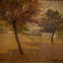 Fruktträdgård i Pont-Aven